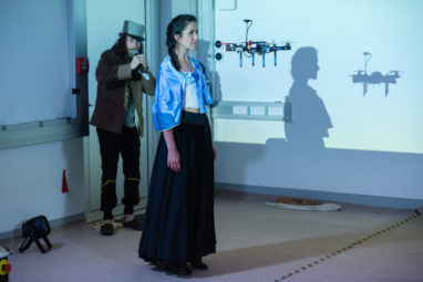 Szene aus dem Theaterstück "Woyzeck Panopticon"