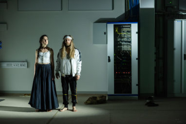 Szene aus dem Theaterstück "Woyzeck Panopticon"