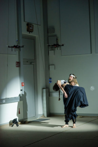 Szene aus dem Theaterstück "Woyzeck Panopticon"