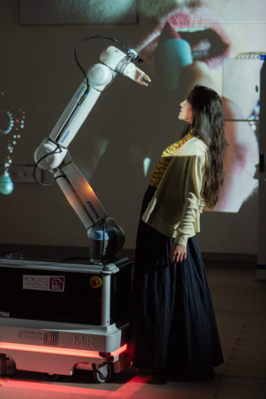 Szene aus dem Theaterstück "Woyzeck Panopticon"